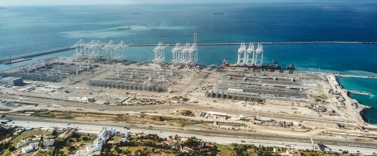 Aptm Container Terminal APM container terminal Tanger
